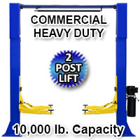 GSI - Commercial 10,000 LB Automotive Lift 2 Post Vehicle Lift Car Auto Truck Hoist - Model 1100