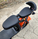 GSI - 2000W Double Seat 60V Electric Scooter Moped 12AH Long Range Lithium Ion Battery - 2 Seat E-mod - Model: C07A