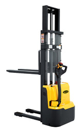 Fully Powered Electric Stacker 2200lbs Capacity With Fixed Legs - 98"/118" Lifting - CDD10RE