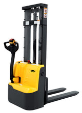 Fully Powered Electric Stacker 2200lbs Capacity With Fixed Legs - 98"/118" Lifting - CDD10RE