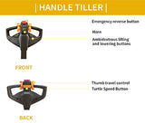 Fully Powered Electric Stacker 2200lbs Capacity With Fixed Legs - 98"/118" Lifting - CDD10RE