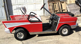 57 Chevy Golf Cart Club Car Precedent Golf Cart Body - Golf Cart Not Included - Custom 57 Chevy Body