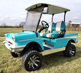 57 Chevy Golf Cart Club Car Precedent Golf Cart Body - Golf Cart Not Included - Custom 57 Chevy Body