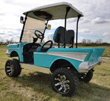 57 Chevy Golf Cart Club Car Precedent Golf Cart Body - Golf Cart Not Included - Custom 57 Chevy Body