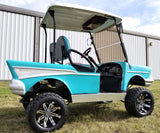 57 Chevy Golf Cart Club Car Precedent Golf Cart Body - Golf Cart Not Included - Custom 57 Chevy Body