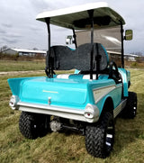 57 Chevy Golf Cart Club Car Precedent Golf Cart Body - Golf Cart Not Included - Custom 57 Chevy Body