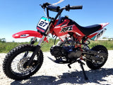 GSI - Apollo 110cc Dirt Bike 4-Speed Semi Auto w/Kick Start - DB-27 110cc