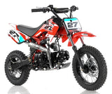 GSI - Apollo 110cc Dirt Bike 4-Speed Semi Auto w/Kick Start - DB-27 110cc