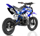 GSI - Apollo 110cc Dirt Bike 4-Speed Semi Auto w/Kick Start - DB-27 110cc