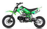 GSI - Apollo 110cc Dirt Bike 4-Speed Semi Auto w/Kick Start - DB-27 110cc