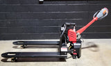 GSL-Fully Electric Pallet Jack - 1.5T Lithium Ion Motorized 3,300 lb. Capacity Black Hawk Pallet Truck Stacker - EPT-15C