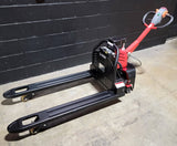 GSL-Fully Electric Pallet Jack - 1.5T Lithium Ion Motorized 3,300 lb. Capacity Black Hawk Pallet Truck Stacker - EPT-15C