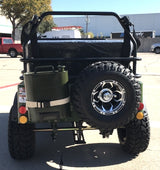 Mini Gas 125cc jeep Mini Truck ELITE Edition - Lifted With Custom Rims And Fender Flares