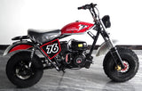 Trailmaster 200x Hurricane Mini Bike 200cc Automatic Motorcycle Adults & Juniors Street Bike - HURRICANE 200XX