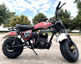 Trailmaster 200x Hurricane Mini Bike 200cc Automatic Motorcycle Adults & Juniors Street Bike - HURRICANE 200XX