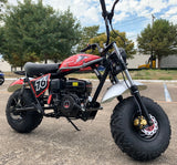 Trailmaster 200x Hurricane Mini Bike 200cc Automatic Motorcycle Adults & Juniors Street Bike - HURRICANE 200XX