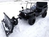 Mini Gas 125cc jeep Mini Truck ELITE Edition - Lifted With Custom Rims And Fender Flares