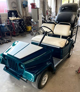 Custom Club Car Ez Go Jeep Style Golf Cart Body Kit - Truck Jeep Style