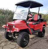 Custom Club Car Ez Go Jeep Style Golf Cart Body Kit - Truck Jeep Style