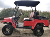 Custom Club Car Ez Go Jeep Style Golf Cart Body Kit - Truck Jeep Style