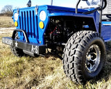 Mini Gas 125cc jeep Mini Truck ELITE Edition - Lifted With Custom Rims And Fender Flares