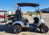 Gas Powered Golf Cart 4 Seater 200cc Renegade Fuel Edition Utility Golf UTV - GAS EDITION - BLACK