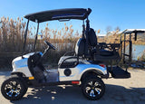 Gas Powered Golf Cart 4 Seater 200cc Renegade Fuel Edition Utility Golf UTV - GAS EDITION - BLUE