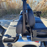 Gas Powered Golf Cart 4 Seater 200cc Renegade Fuel Edition Utility Golf UTV - GAS EDITION - SILVER