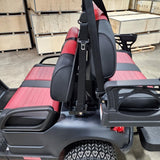 Gas Powered Golf Cart 4 Seater 200cc Renegade Fuel Edition Utility Golf UTV - GAS EDITION - BLACK