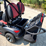 48V Electric Golf Cart 4 Seater Black Renegade X Edition Utility Golf UTV