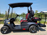 48V Electric Golf Cart 4 Seater Black Renegade X Edition Utility Golf UTV