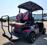 48V Electric Golf Cart 4 Seater Black Renegade X Edition Utility Golf UTV