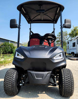 48V Electric Golf Cart 4 Seater Black Renegade X Edition Utility Golf UTV