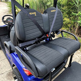 48V Electric Golf Cart 4 Seater Black Renegade X Edition Utility Golf UTV