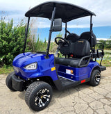 48V Electric Golf Cart 4 Seater Black Renegade X Edition Utility Golf UTV