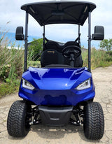 48V Electric Golf Cart 4 Seater Black Renegade X Edition Utility Golf UTV