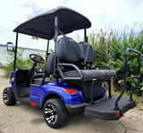 48V Electric Golf Cart 4 Seater White Renegade X Edition Utility Golf UTV