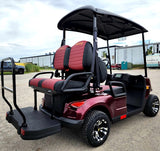 48V Electric Golf Cart 4 Seater Black Renegade X Edition Utility Golf UTV