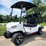 48V Electric Golf Cart 4 Seater Black Renegade X Edition Utility Golf UTV