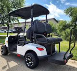 48V Electric Golf Cart 4 Seater Black Renegade X Edition Utility Golf UTV