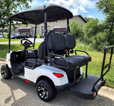 48V Electric Golf Cart 4 Seater Black Renegade X Edition Utility Golf UTV