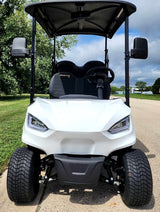 48V Electric Golf Cart 4 Seater White Renegade X Edition Utility Golf UTV