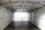 14'W x 27'L x 8' Single One Car Garage Metal Car Storage Shelter - S1427