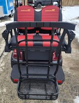 Gas Powered Golf Cart 4 Seater 200cc Renegade Fuel Edition Utility Golf UTV - GAS EDITION - RED