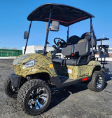 Gas Powered Golf Cart 4 Seater 200cc Renegade Fuel Edition Utility Golf UTV - GAS EDITION - RED