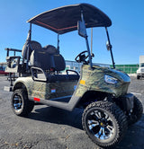 Gas Powered Golf Cart 4 Seater 200cc Renegade Fuel Edition Utility Golf UTV - GAS EDITION - RED