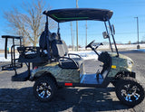 Gas Powered Golf Cart 4 Seater 200cc Renegade Fuel Edition Utility Golf UTV - GAS EDITION - RED