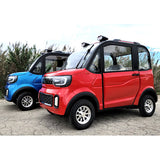 Coco Coupe 60v Electric 4 Seater Golf Cart LSV Car Sapphire Blue