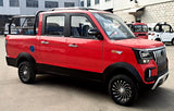 Limited Edition Electric Truck Golf Car 4 Seater LSV Low Speed Vehicle 60v Coco Truck Golf Cart With AC & Heat - Red