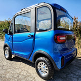 Coco Coupe 60v Electric 4 Seater Golf Cart LSV Car Sapphire Blue